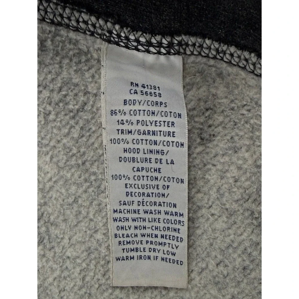 Polo Ralph Lauren Full Zip Hoodie XXL Charcoal Gray Cotton Blend Pony Logo